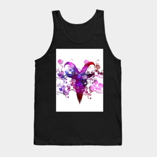 Baphomet in bloom Tank Top